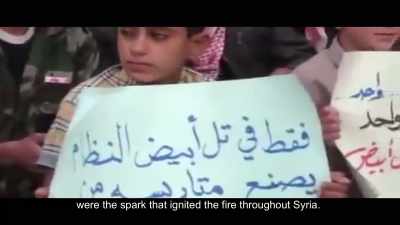 ...were the spark that ignited
the fire throughout Syria. - City of Ghosts