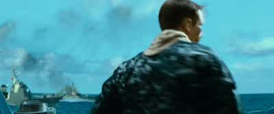 Were there men out on that bridge wing? - Battleship