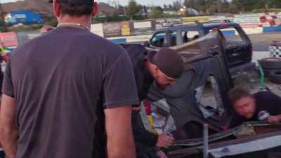 We're touching the frame now.
Hold on. Light... - Rust Valley Restorers