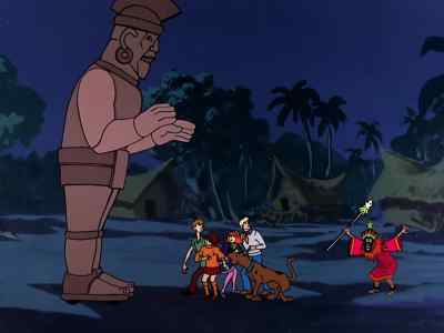 -We're trapped!
-Like, what do we do? - Scooby-Doo, Where Are You!