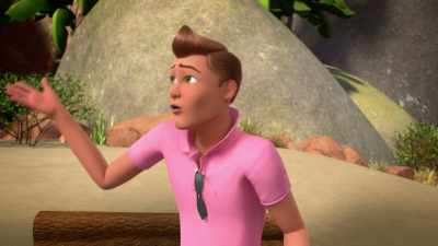 We're trapped on
a deserted island - Barbie: A Touch of Magic