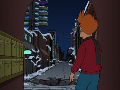 We're trapped. - Futurama
