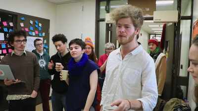 We're trying to make
our presence known - The Unmaking of a College