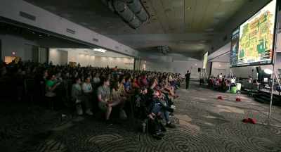 We're trying to send the message
that not only is speedrunning
a genuine creative craft, - Running with Speed