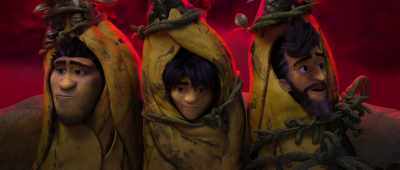 We're two profoundly foolish fathers
obsessed with bananas... - The Croods: A New Age