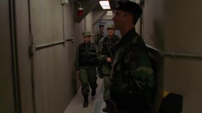 We're underground.
Where could we possibly be going? - Stargate SG-1