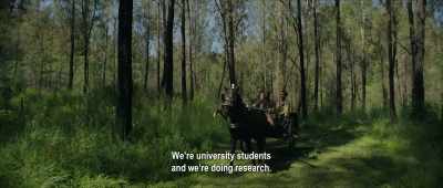 We're university students,
and we're doing research. - Impetigore