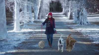 We're walking. - The Dog Days of Christmas