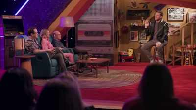 We're watching
"The Young and the Restless," - Super Maximum Retro Show