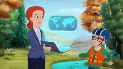 - We're way off course.
- Excellent question, Arnold. - The Magic School Bus Rides Again: The Frizz Connection