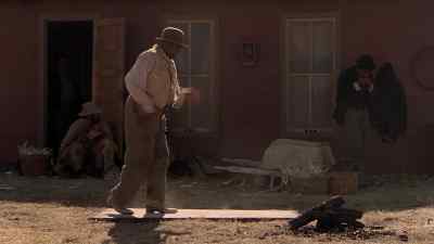 Weren't even dancing shoes.
You got on regular shoes. - Days of Heaven
