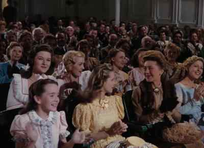 - Weren't they grand, miss ridgeway?
- Charming. - Mother Wore Tights