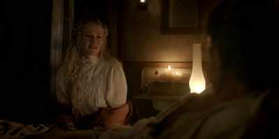 Weren't you
cut her throat, - Deadwood: The Movie