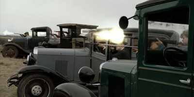 [western music playing] - Damnation