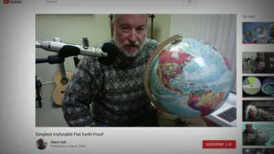 We've all been brainwashed
by scientism. - Behind the Curve