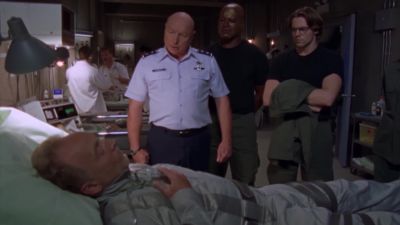 We've almost replaced all
the super conductive interface elements, Sir. - Stargate SG-1