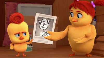 We've asked her to stop but she just
keeps taking things! - The Chicken Squad