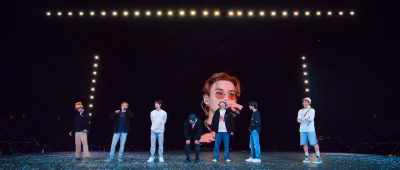 We've been away for two years
and we wanted your full attention - BTS: Permission to Dance on Stage - LA