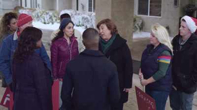 We've been out here
day after day, - Christmas Hotel