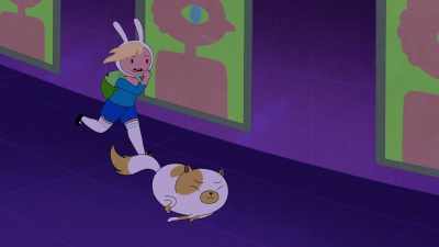 We've been running for so long,
I'm gonna throw up. - Adventure Time: Fionna & Cake