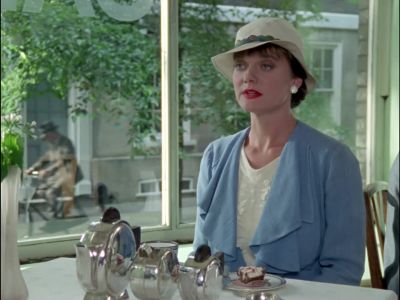 - We've been sitting here
watching his house - Agatha Christie's Poirot