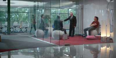 - We've been sitting on these balls
for an hour and a half. - The Dropout
