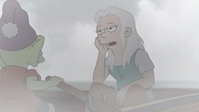 We've been stuck in this fog all night. - Disenchantment