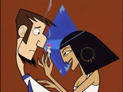 We've been texting for weeks,
but Harriet has no idea - Clone High