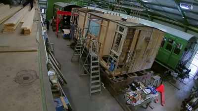 We've challenged all our restorers
to complete their work in six months, - Great Rail Restorations with Peter Snow