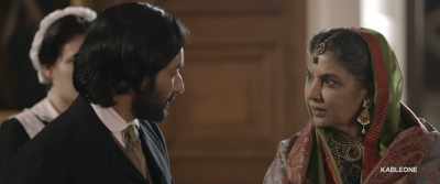 We've come from so far away
and she is just serving us tea? - The Black Prince