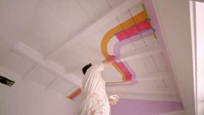 We've done super detailed.
We've done murals on the ceiling. - Trixie Motel