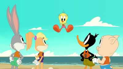 We've got a contest
to compete in, Builders. - Bugs Bunny Builders