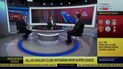 We've got a happy ending.
The good guys have won. - Super Greed: The Fight for Football