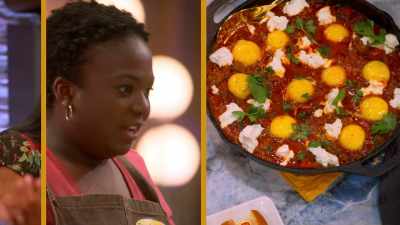We've got a lamb shakshuka. - Secret Chef
