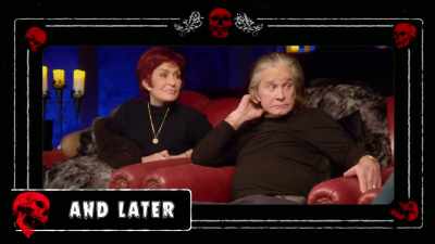 We've got a poltergeist
attacking someone with a knife. - The Osbournes Want to Believe