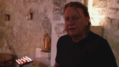 WE'VE GOT A VESSEL
WHICH WE CALL A LIBATION CUP, - Lost Relics of the Knights Templar