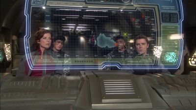 We've got a wraith cruiser
headed for the island - Stargate Atlantis