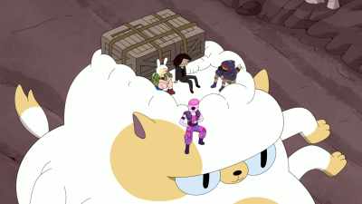 We've got almost one hour
till sundown. - Adventure Time: Fionna & Cake