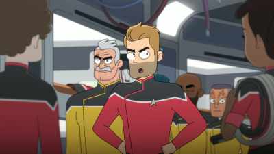We've got an unauthorized
airlock ejection, - Star Trek: Lower Decks