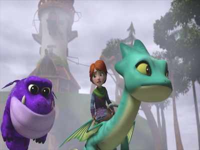 We've got your back.
Point out where you saw Haggis floating. - Dragons: Rescue Riders