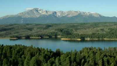 We've got crazy thunderstorms in
the afternoon in the mountains, - Pike's Peak: On The Edge