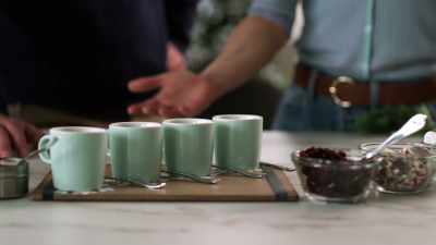 We've got crème de cassis,
an amaretto, - A Sprinkle of Christmas