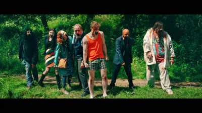 ‐We've got Indian Jesus,
obviously.
‐(SNARLS) - Zomboat!