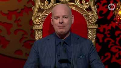 We've got Luke McGregor's
balloon evacuation and more
when we return. - Taskmaster