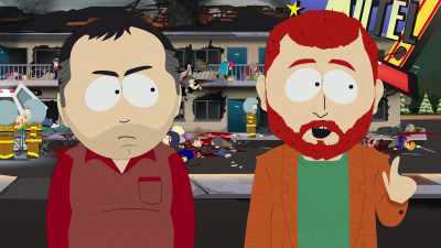 - We've got to stay optimistic.
- No, dude, it fucking sucks. - South Park: Post COVID: The Return of COVID