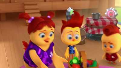 We've got these vegetables.
Can you turn them into a soup? - The Chicken Squad