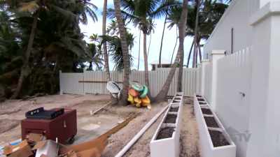 We've got three ocean
containers on site - Island of Bryan