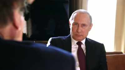 We've had this discussion
before on my first visit,
on the terrorists. - The Putin Interviews