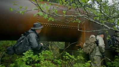 We've heard a few grunts
and some whistles, - The Alaska Triangle