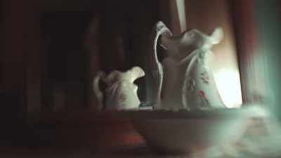 - We've heard that she practiced seances
and had dousing rods. - Living for the Dead